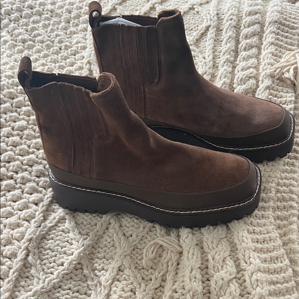 Caslon Brown Ankle Boots